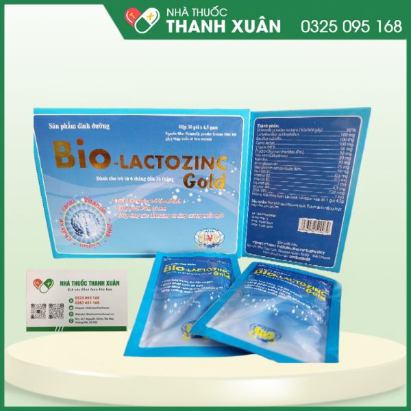 Bio-Lactozinc Gold - Giúp bổ sung các lợi khuẩn đường ruột